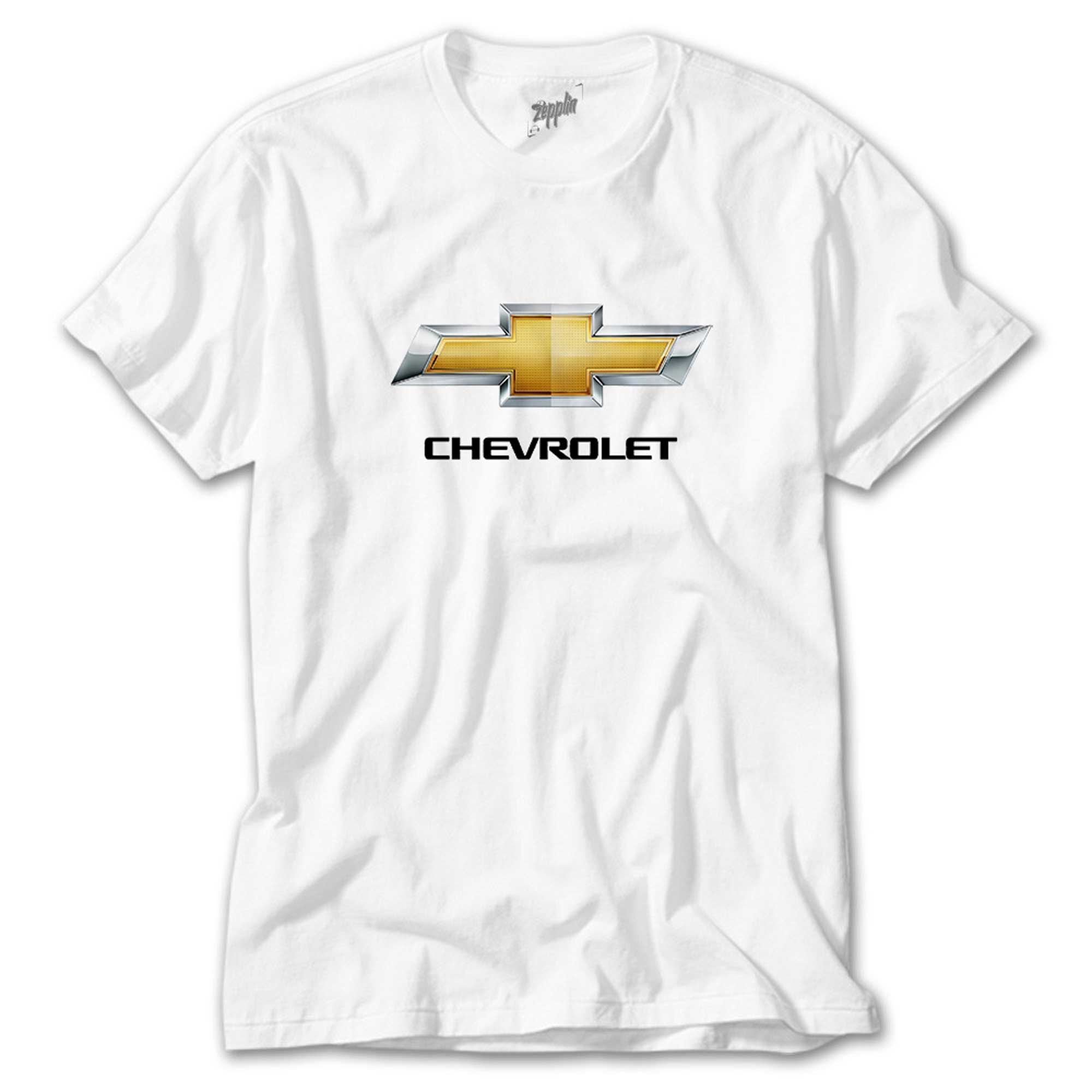 Chevrolet Logo Beyaz Tişört