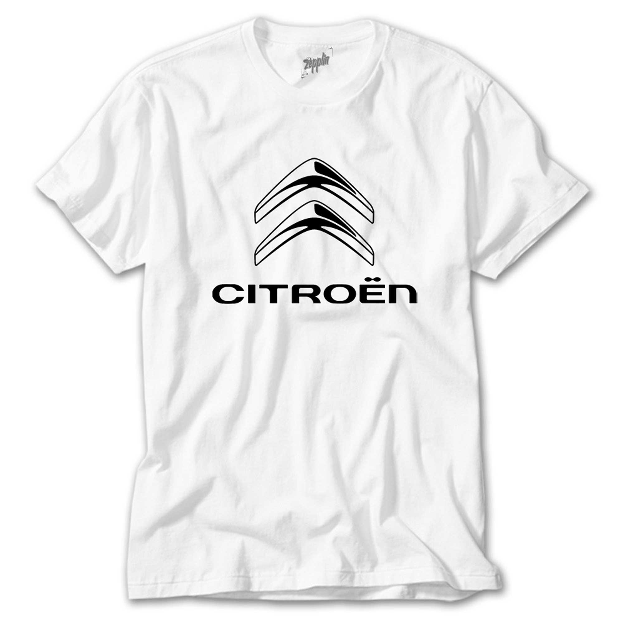 Citroen Logo Beyaz Tişört