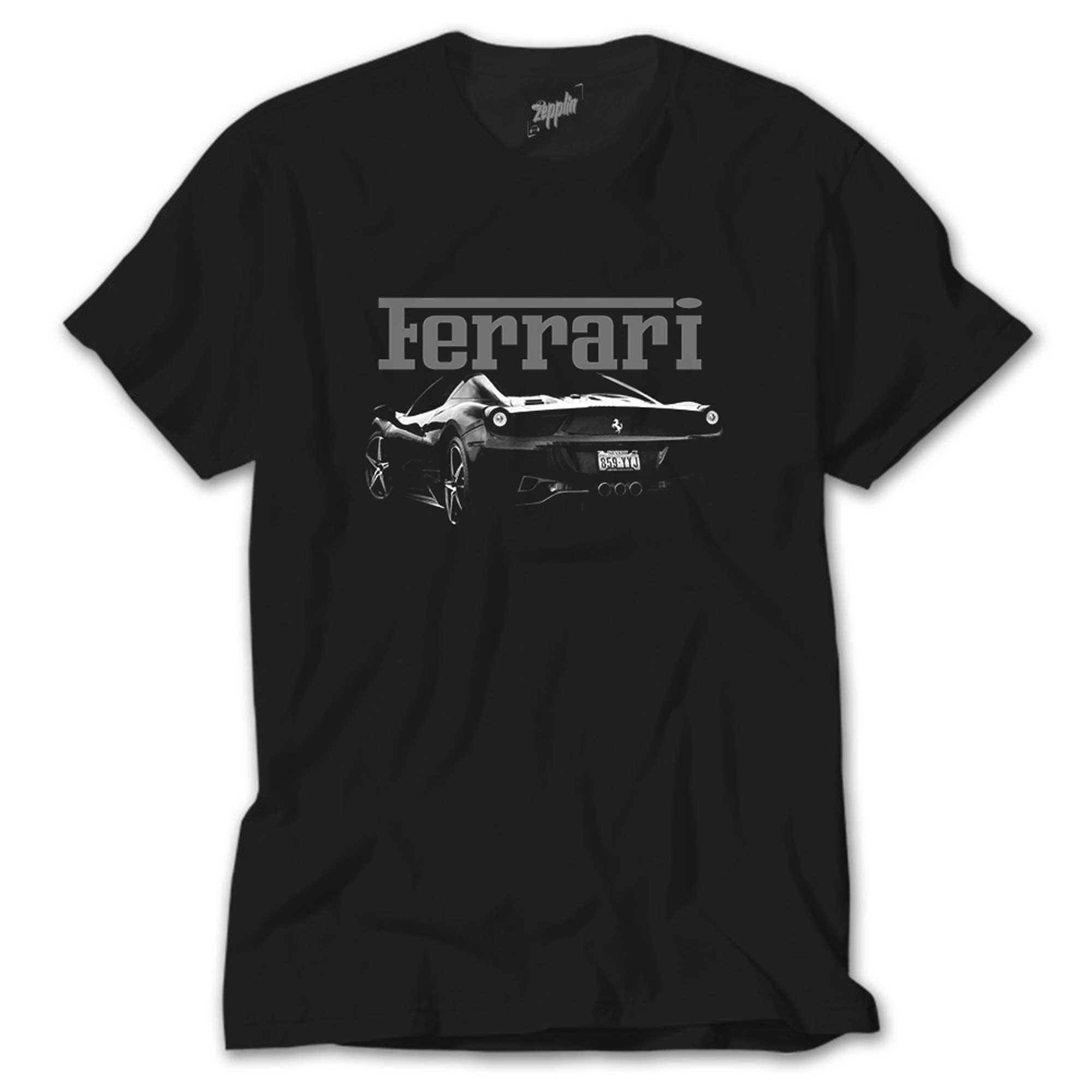 Ferrari Ghost Siyah Tişört