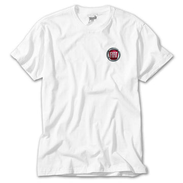 Fiat Logo Beyaz Tişört