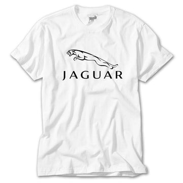 Jaguar Logo Beyaz Tişört