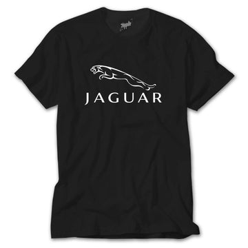 Jaguar Logo 2 Siyah Tişört