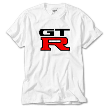 Nissan GTR Logo Beyaz Tişört