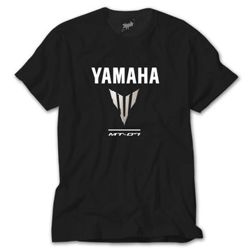 Yamaha MT07 Logo Siyah Tişört