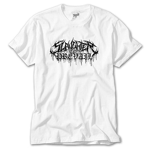 Slaughter to Prevail Logo Beyaz Tişört