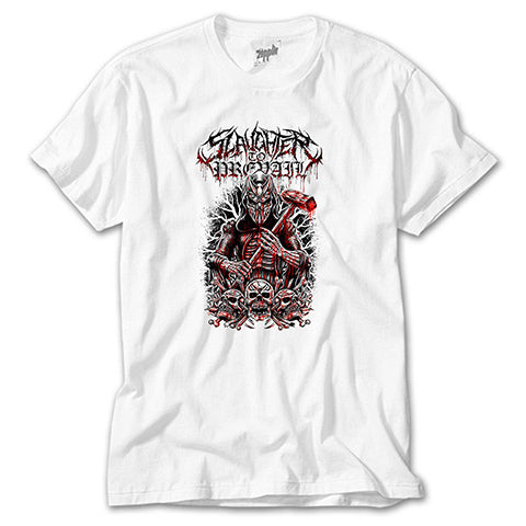 Slaughter To Prevail Skull Beyaz Tişört