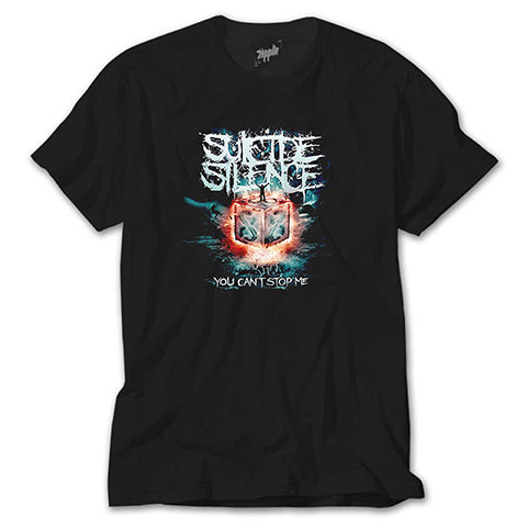 Suicide Silence You Can't Stop Me Siyah Tişört