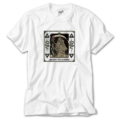 Suicide Silence Become The Hunter Artwork Beyaz Tişört