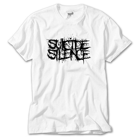 Suicide Silence Logo Beyaz Tişört