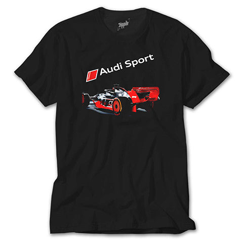 F1 Audi Sport Siyah Tişört