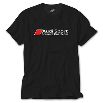 F1 Audi Formula One Siyah Tişört