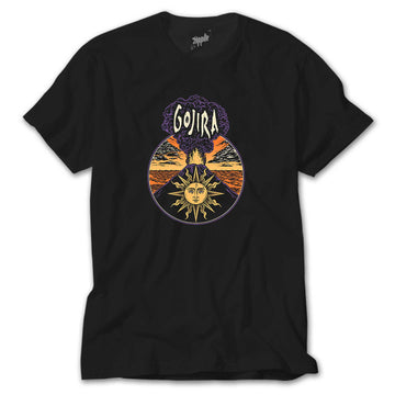 Gojira Design Siyah Tişört