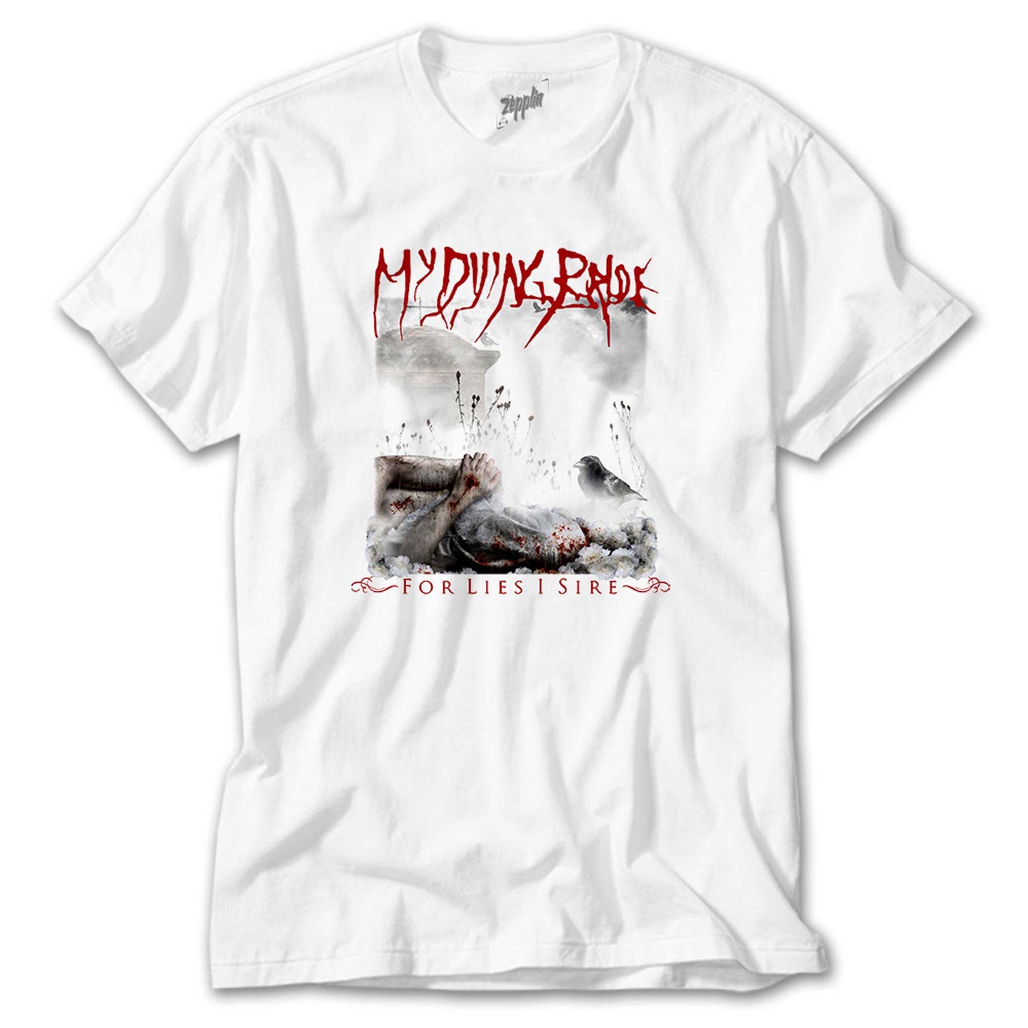 My Dying Bride For Lies i Sire Beyaz Tişört