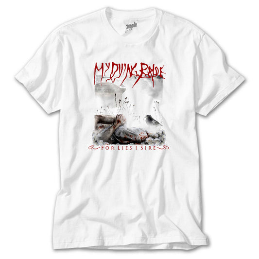 My Dying Bride For Lies i Sire Beyaz Tişört