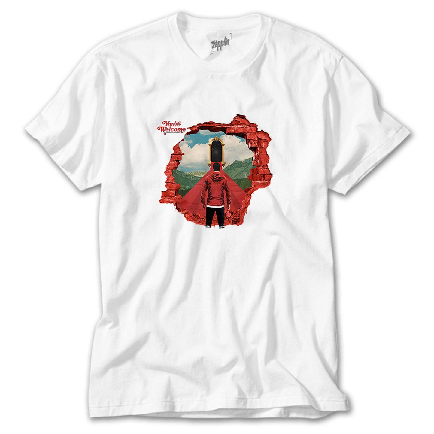 A Day Remember Youre Welcome Beyaz Tişört