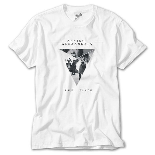 Asking Alexandria The Black 2 Beyaz Tişört