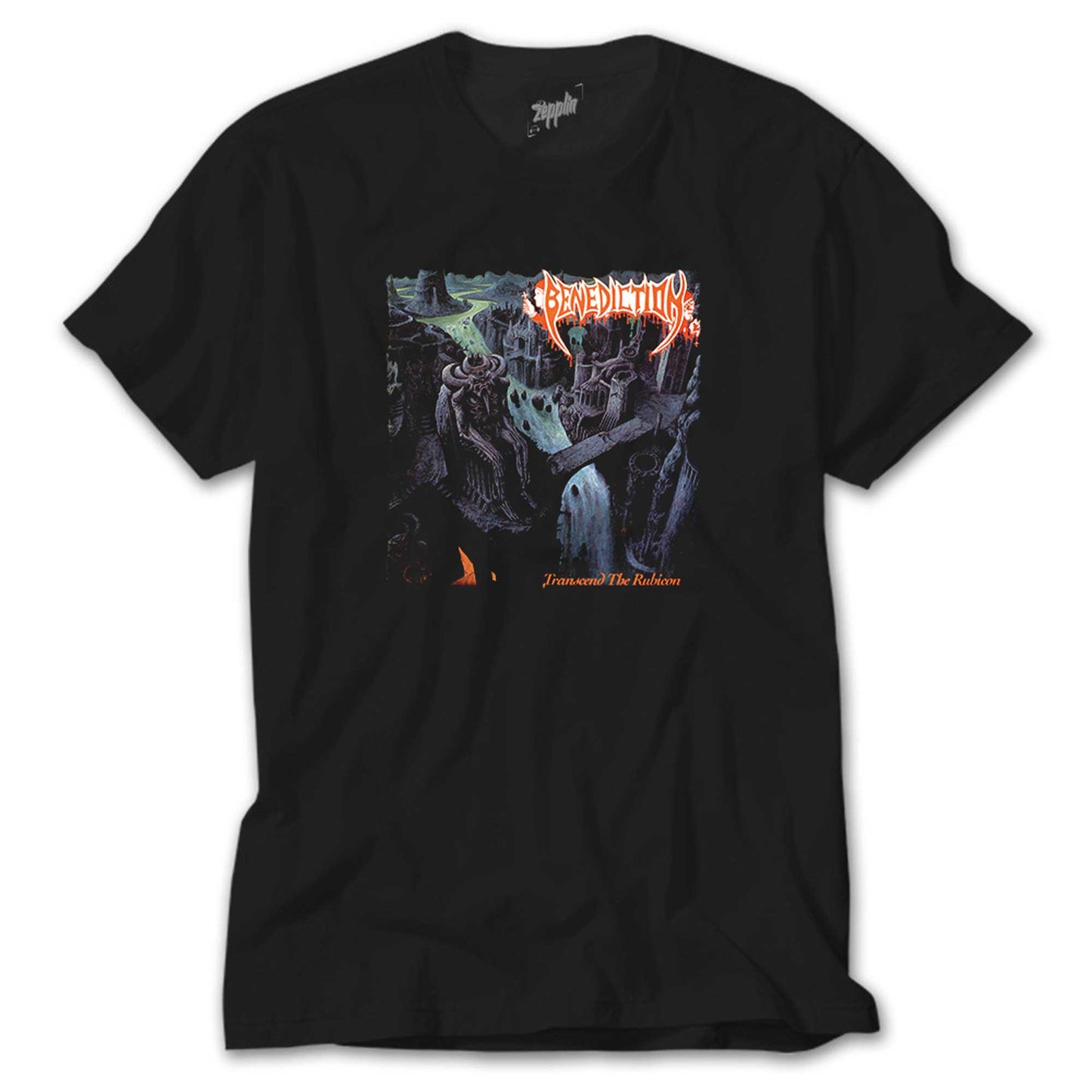 Benediction Transcend the Rubico Siyah Tişört