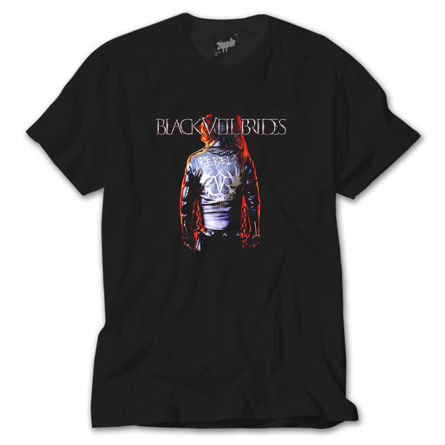 Black Veil Brides Rebels Siyah Tişört