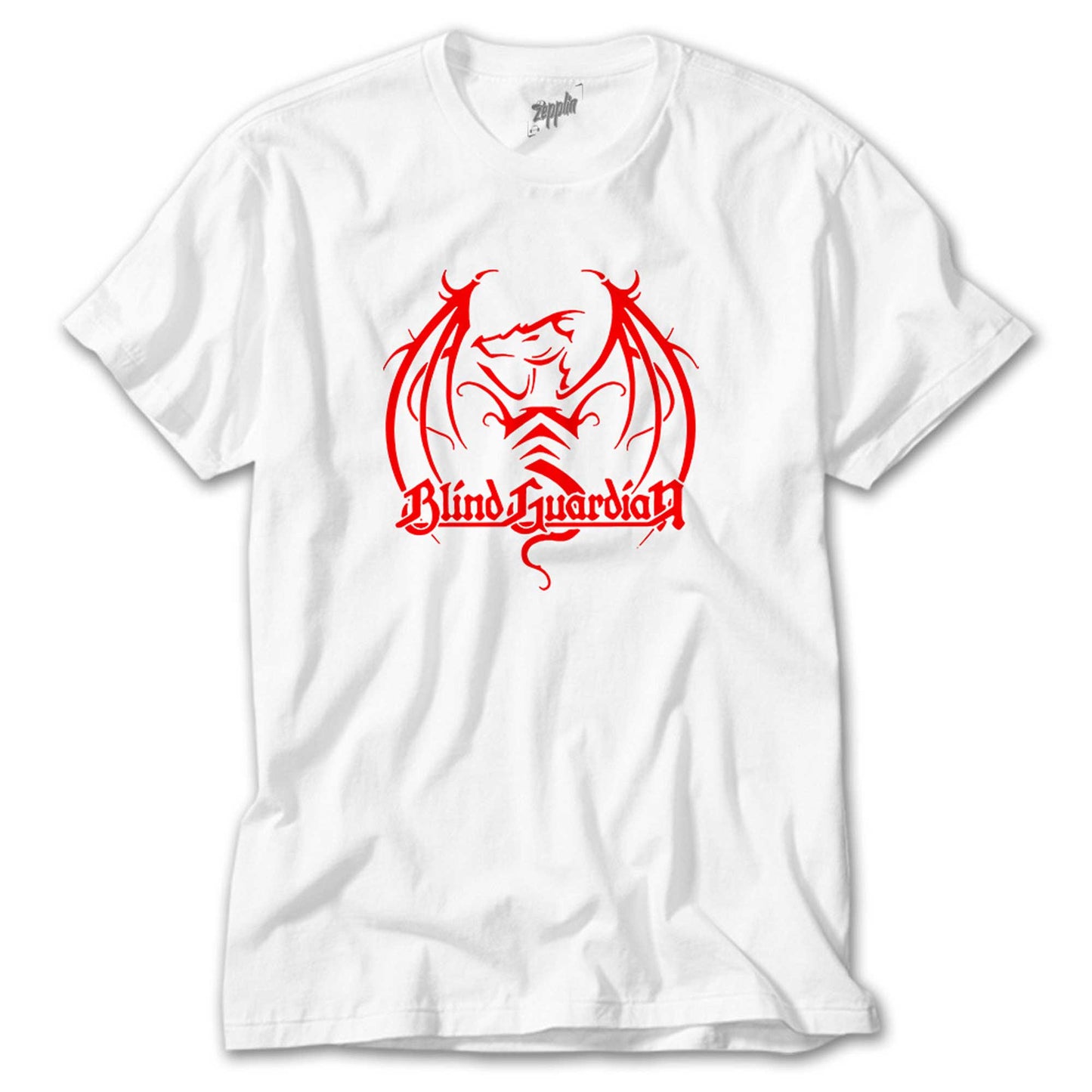 Blind Guardian Dragon Red Beyaz Tişört