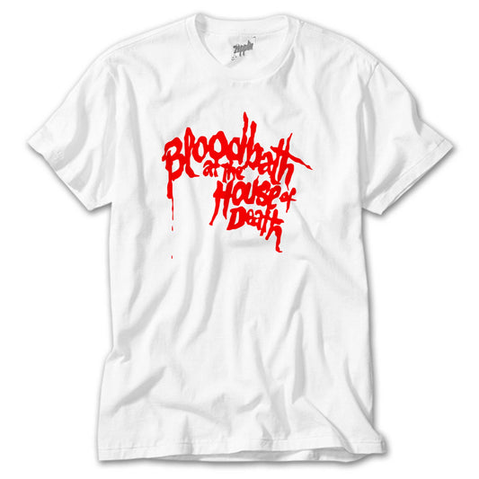 Bloodbath House Death Beyaz Tişört