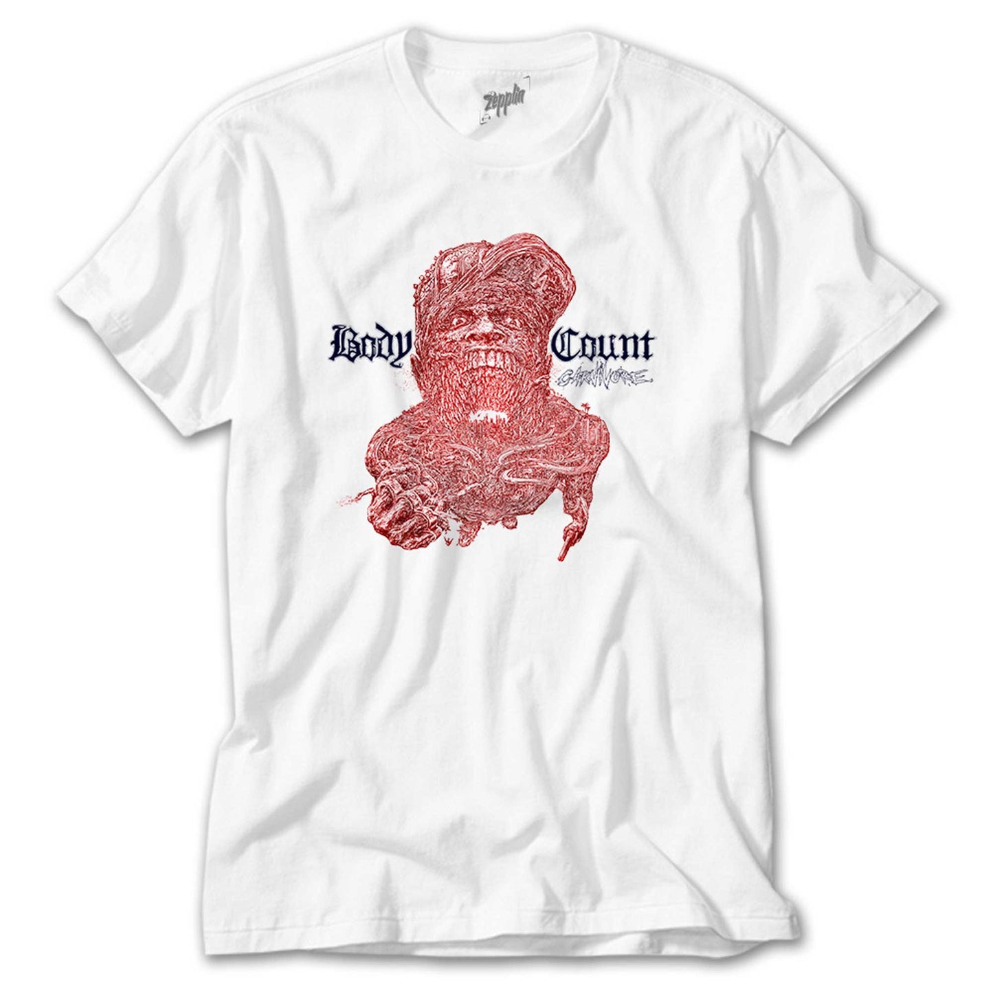 Body Count Carnivore Beyaz Tişört