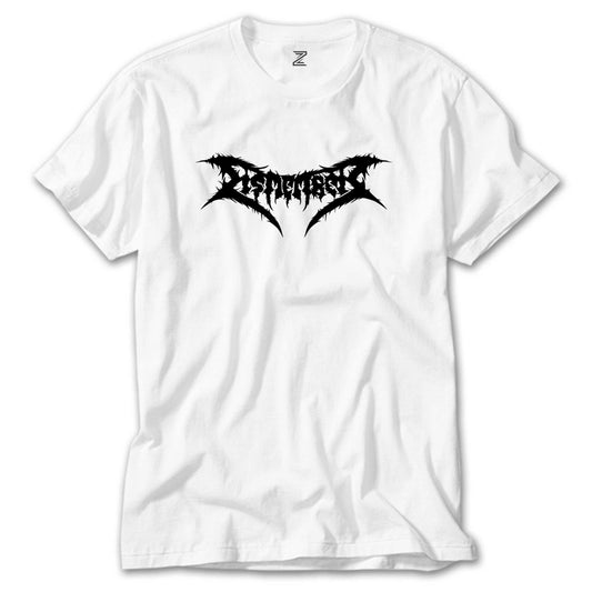 Dismember Logo Beyaz Tişört
