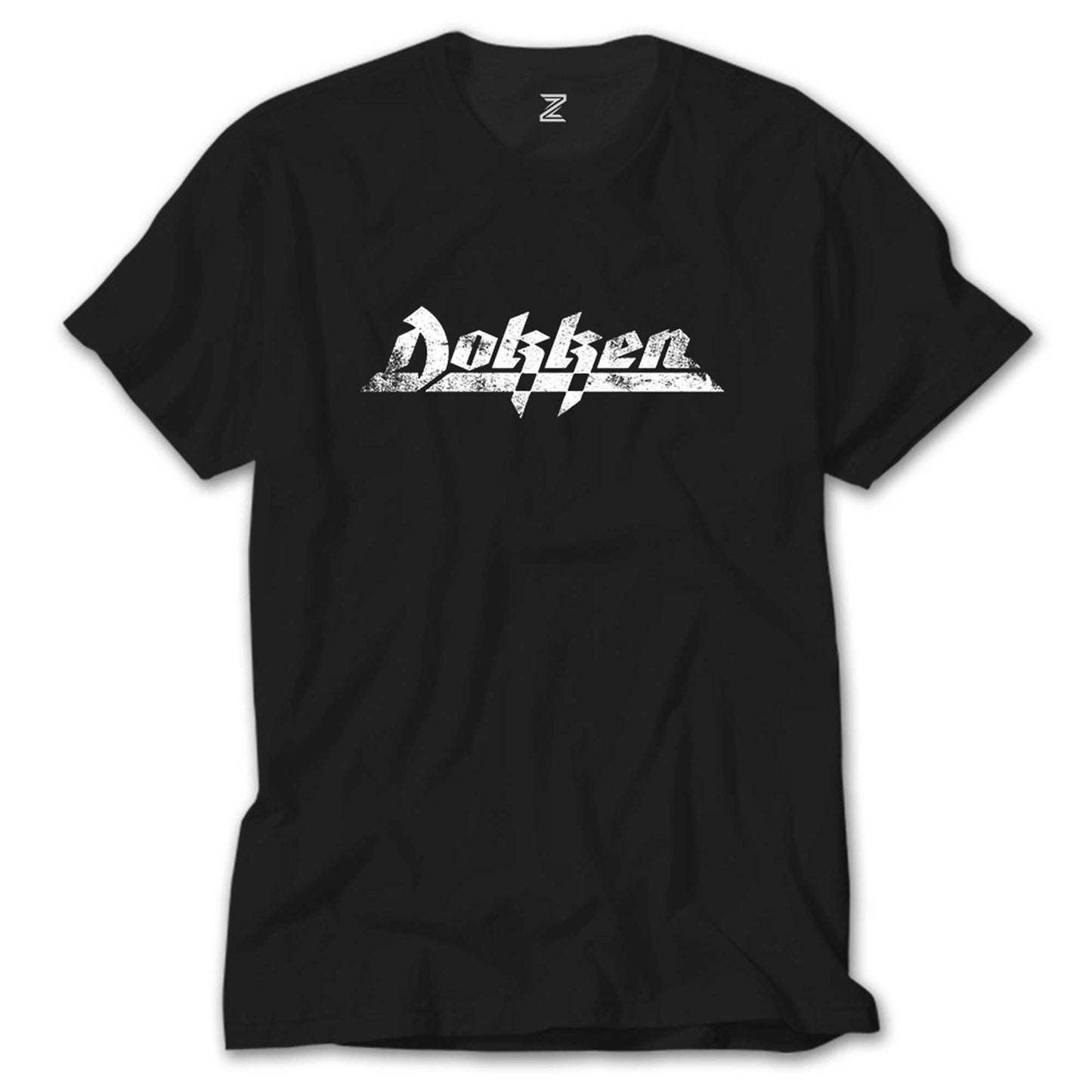 Dokken Logo Siyah Tişört