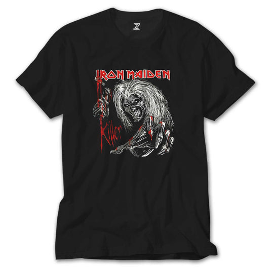 Iron Maiden Scary Zombie Siyah Tişört