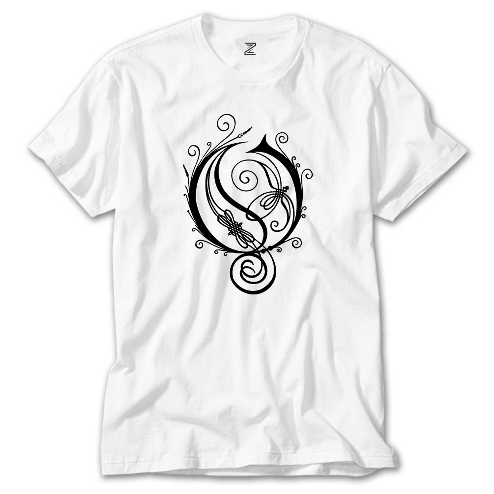 Opeth Type Beyaz Tişört