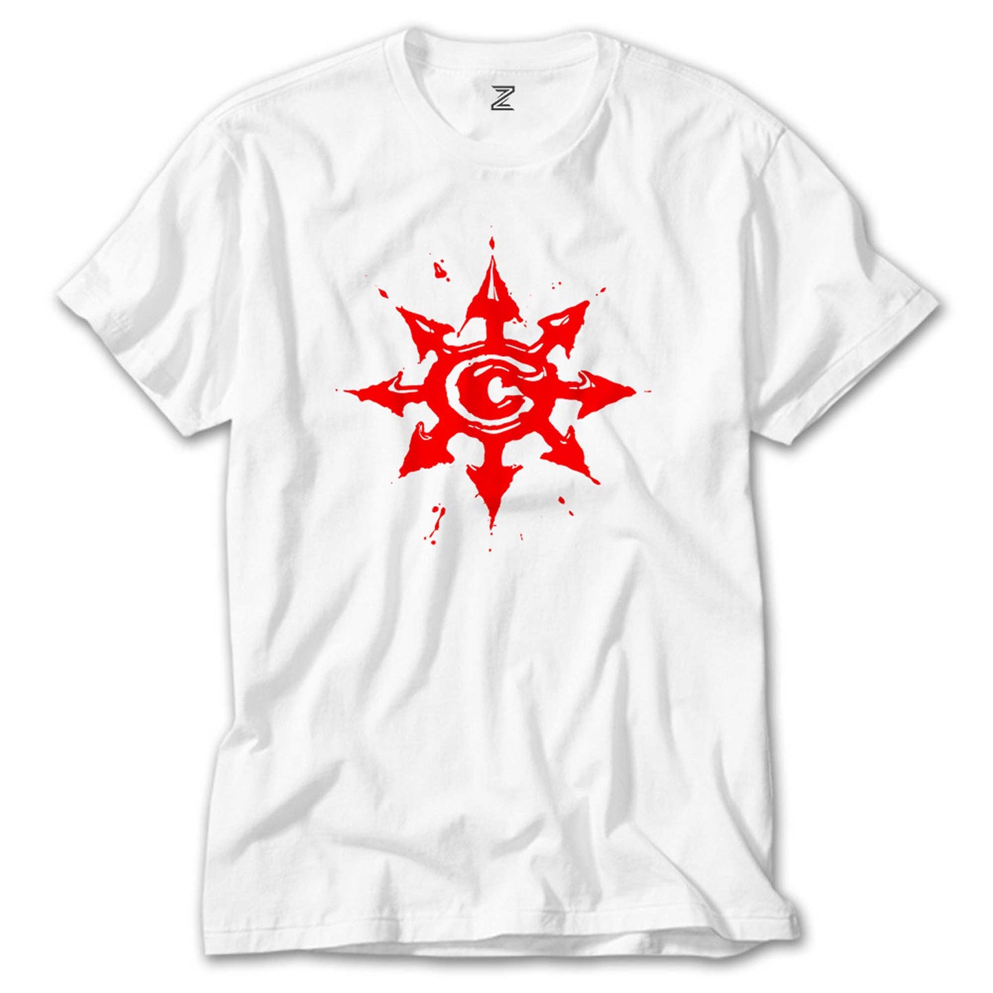 Chimaira Logo Red Beyaz Tişört