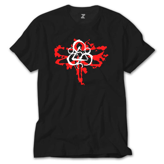 Coheed and Cambria Butterfly Logo Siyah Tişört