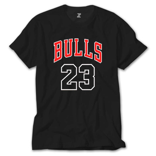 Chicago Bulls 23 Siyah Tişört