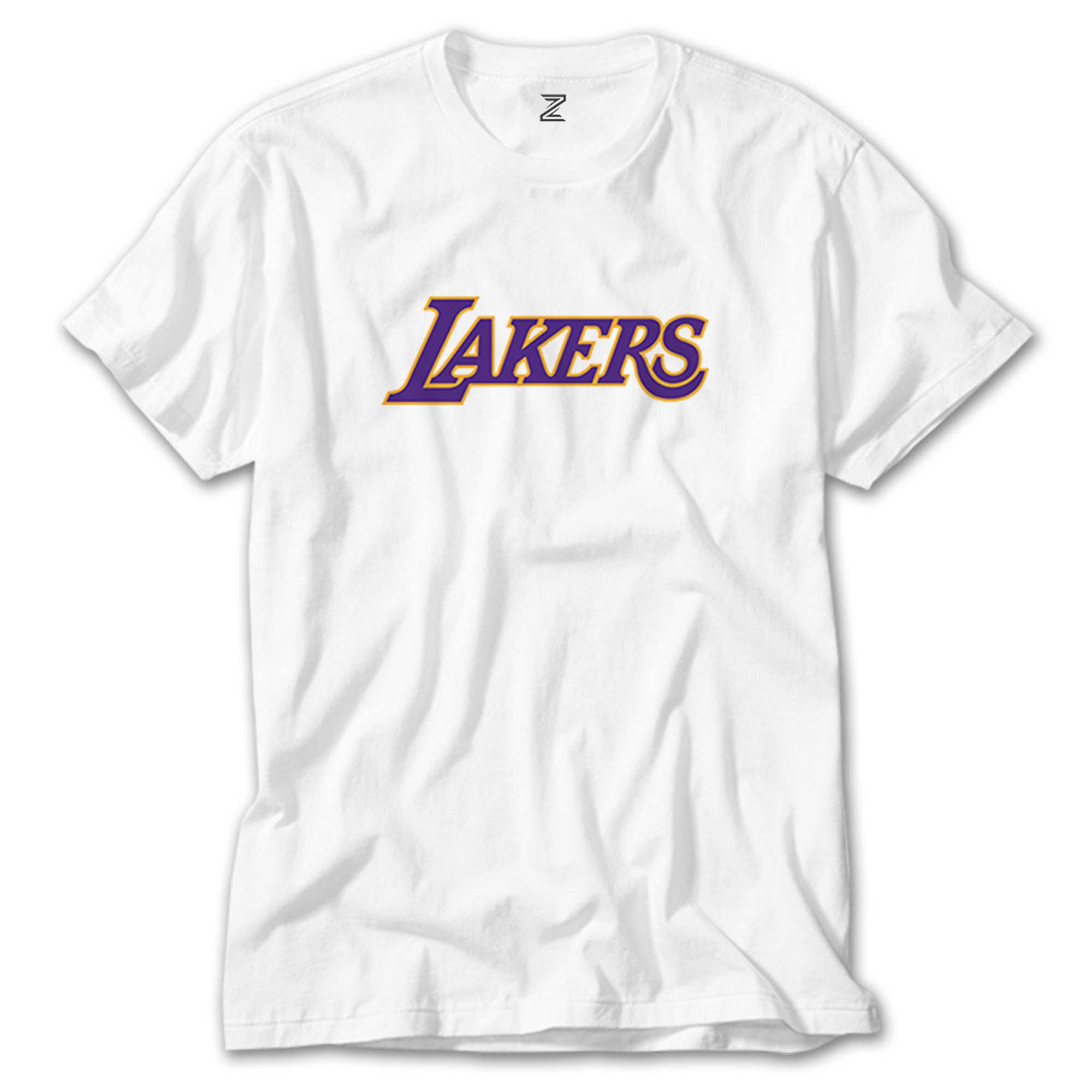 Los Angeles Lakers Beyaz Tişört