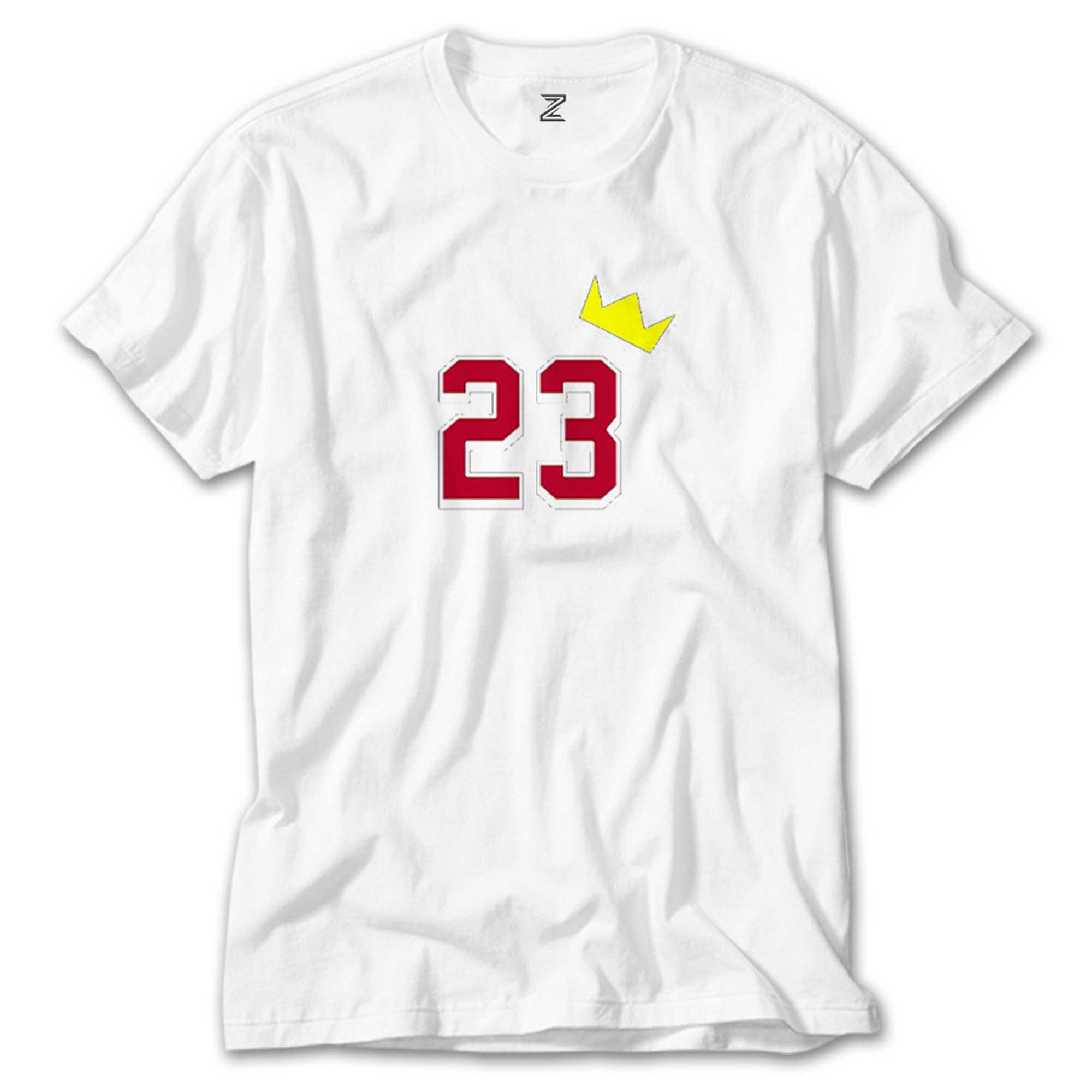 Michael Jordan 23 King Beyaz Tişört