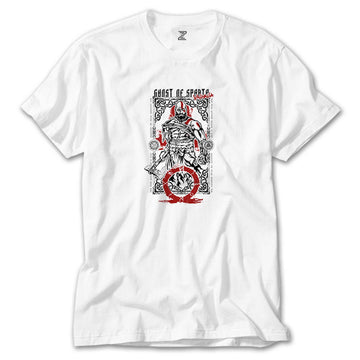 God of War Valhalla Beyaz Tişört