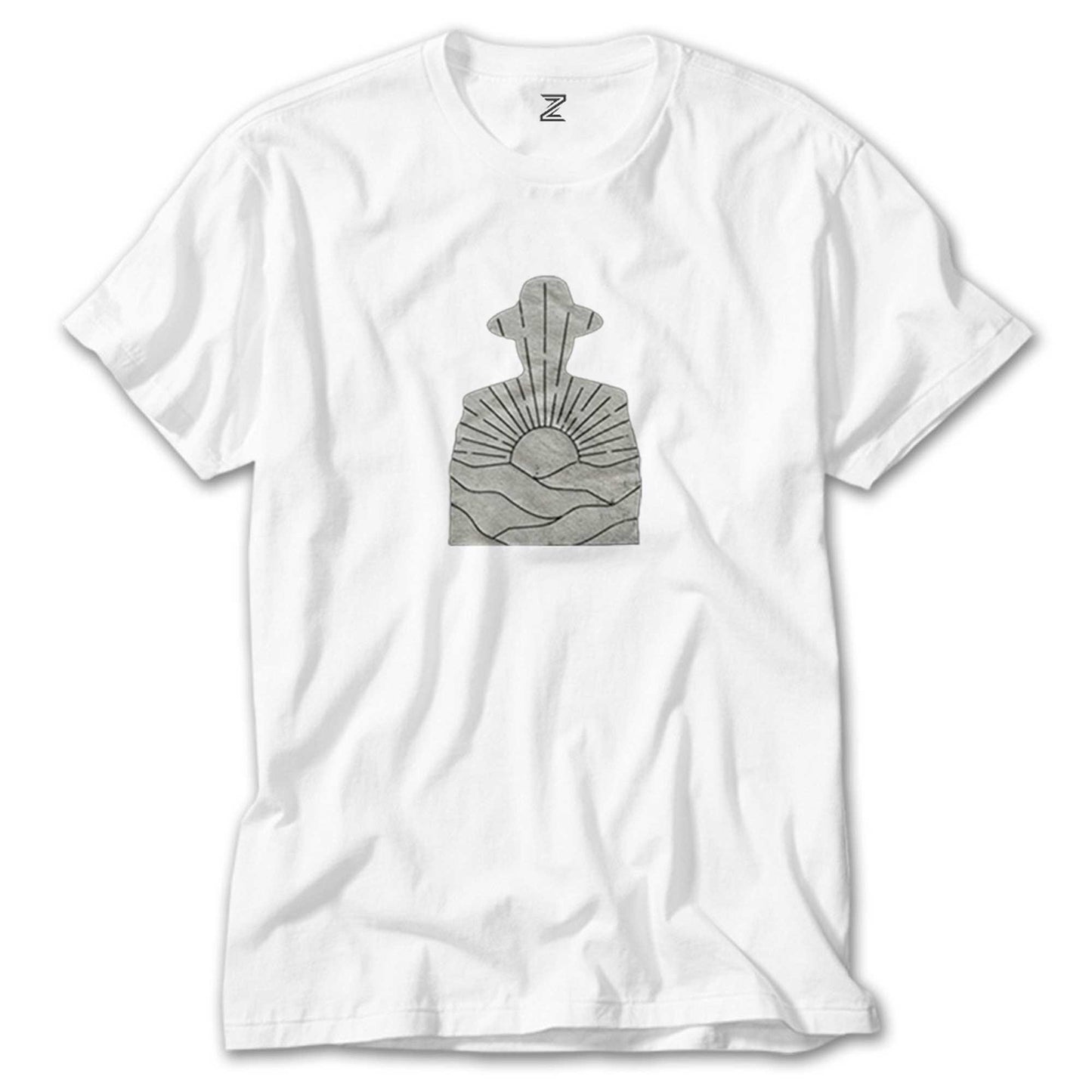 Cabinet Of Curiosities Silhouette Beyaz Tişört