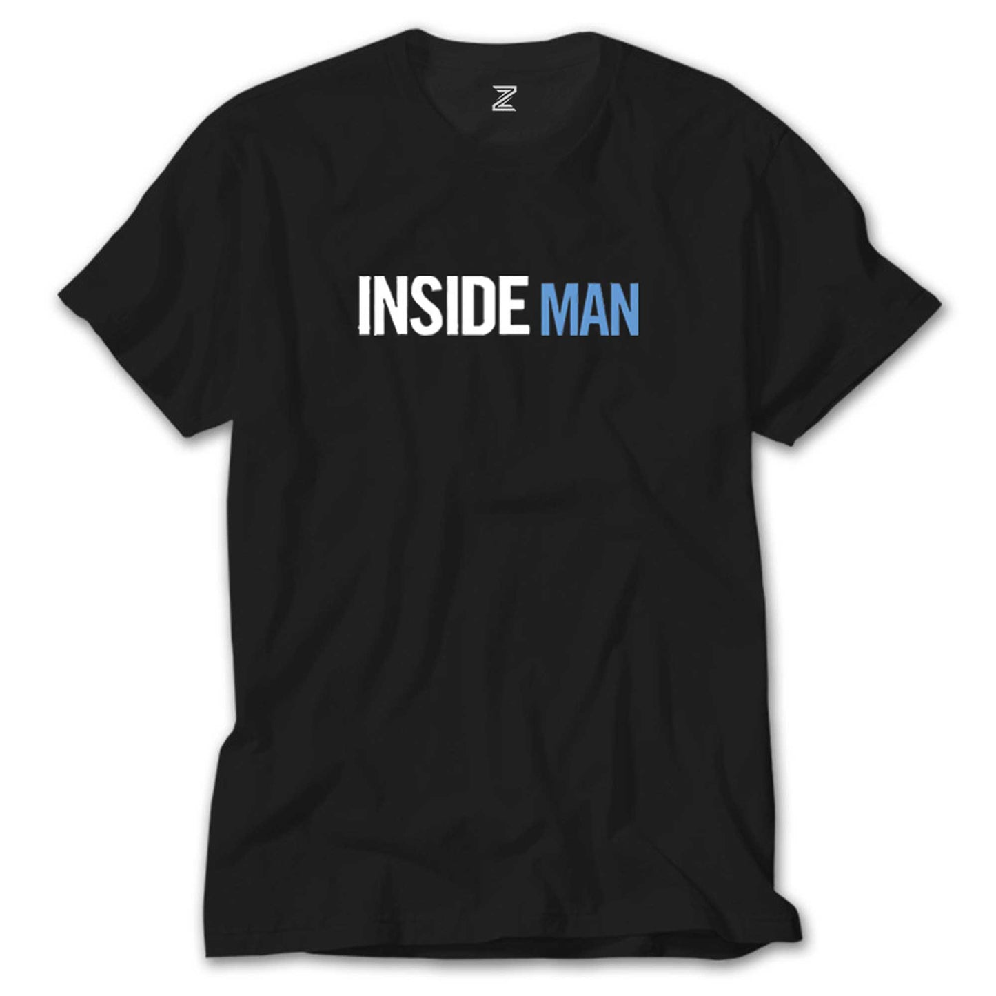 Insade Man Blue Siyah Tişört