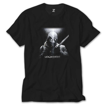 Moon Knight Warrios Siyah Tişört