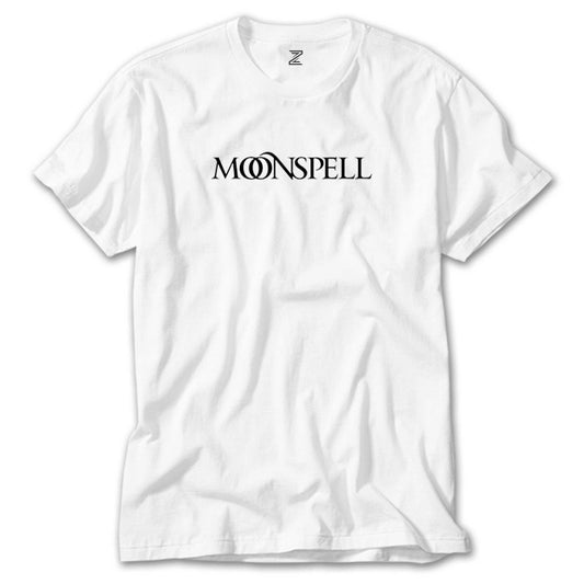 Moonspell Text Beyaz Tişört