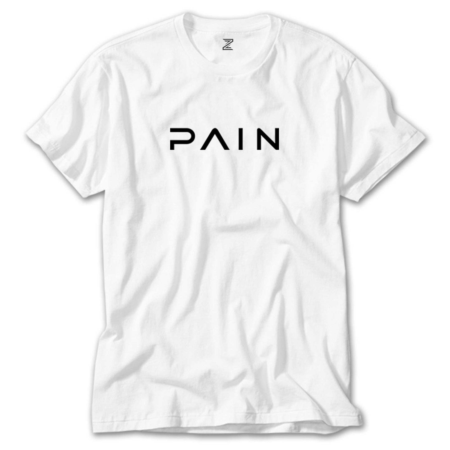 Pain Logo Beyaz Tişört
