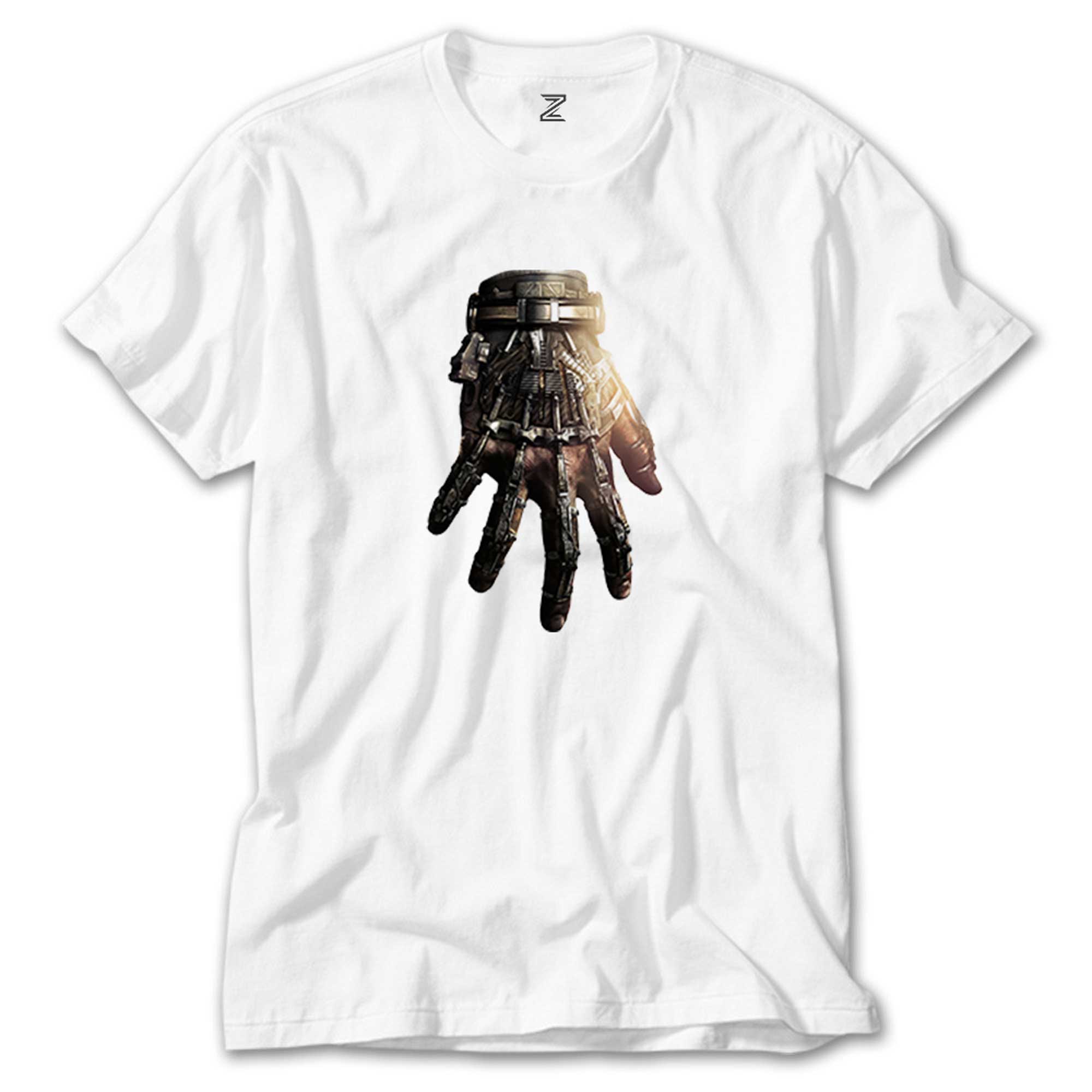 Call Of Duty Iron Hand Beyaz Tişört