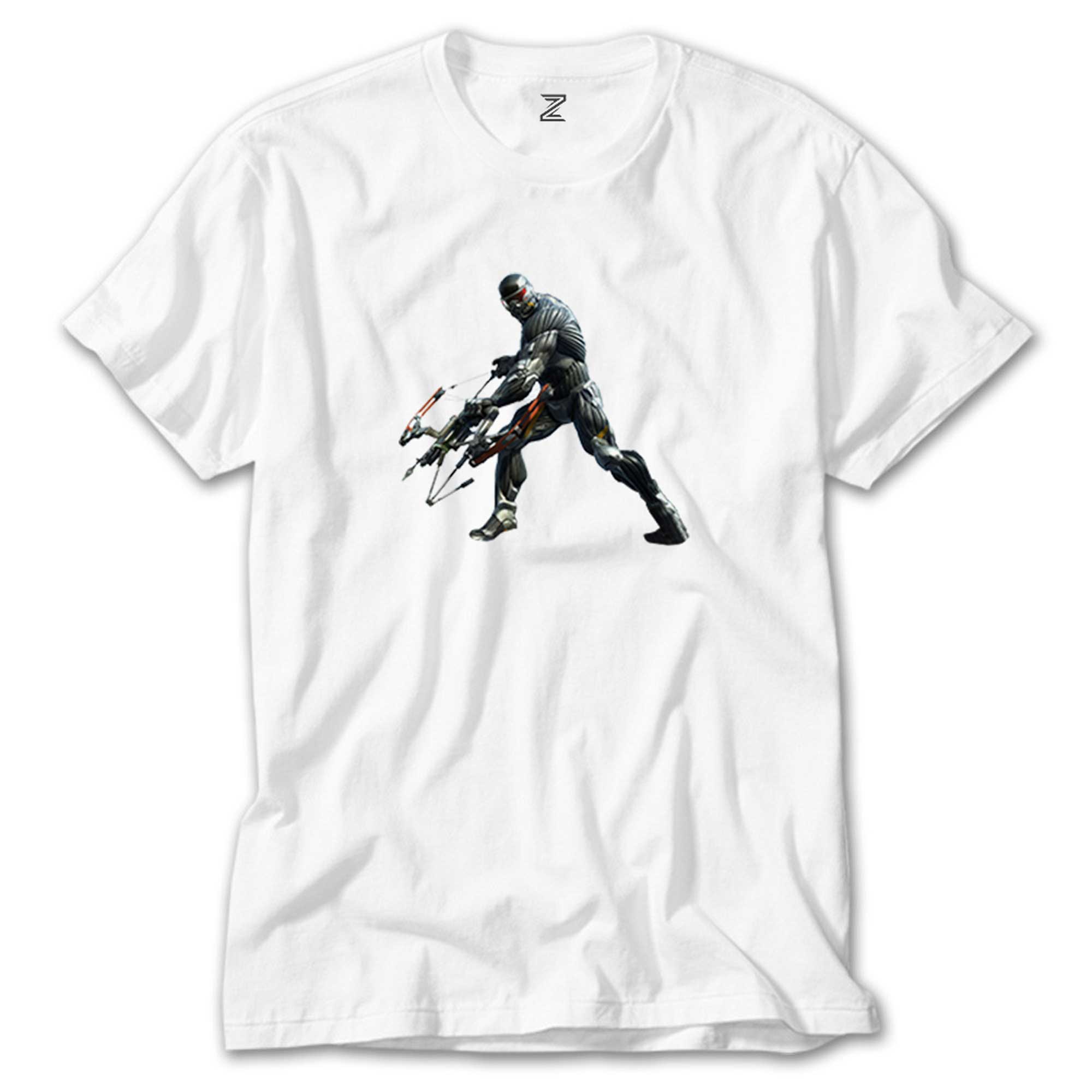 Crysis Warrior Beyaz Tişört