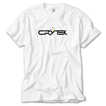 Crysis Triangle Text Beyaz Tişört