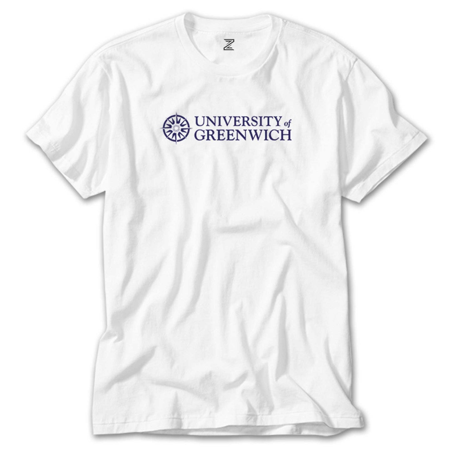 University Of Greenwich Logo Beyaz Tişört