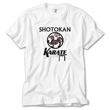 Shotokan Karate Logo Beyaz Tişört