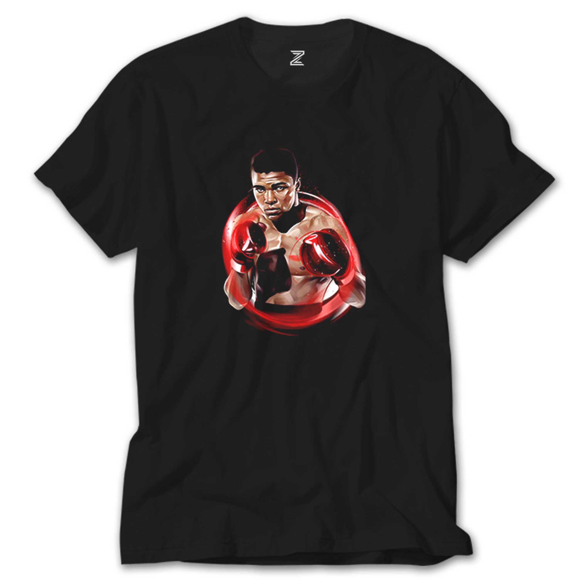 Muhammed Ali Red Siyah Tişört