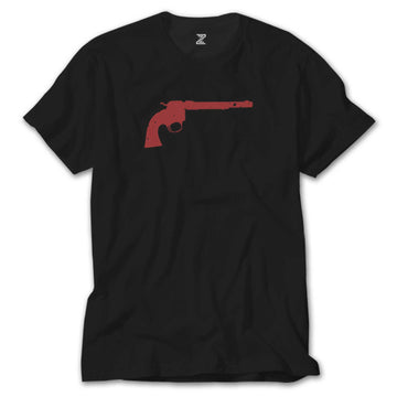 Red Dead Redemption 2 Guns Siyah Tişört