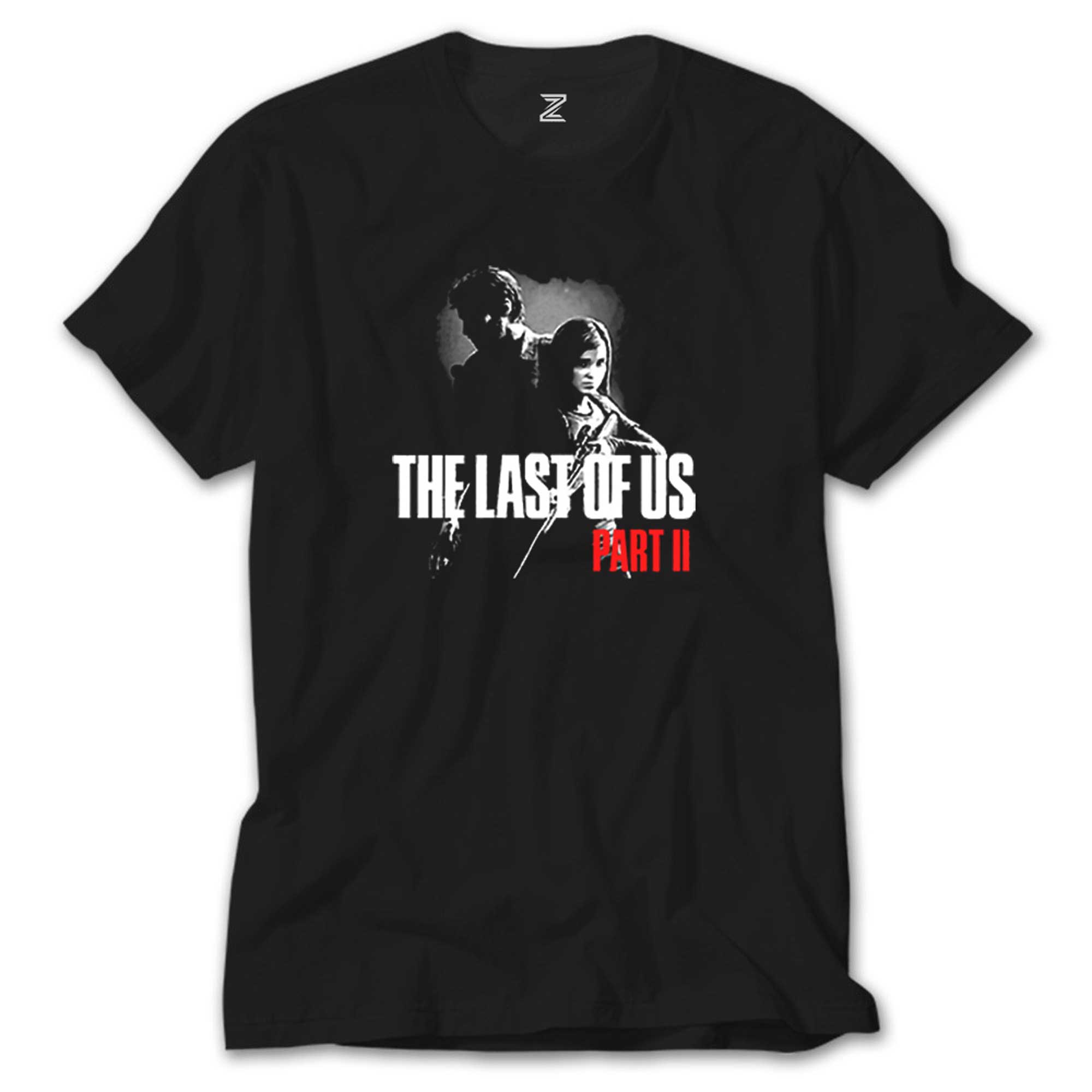 The Last Of Us 2 Ellie Joel Siyah Tişört