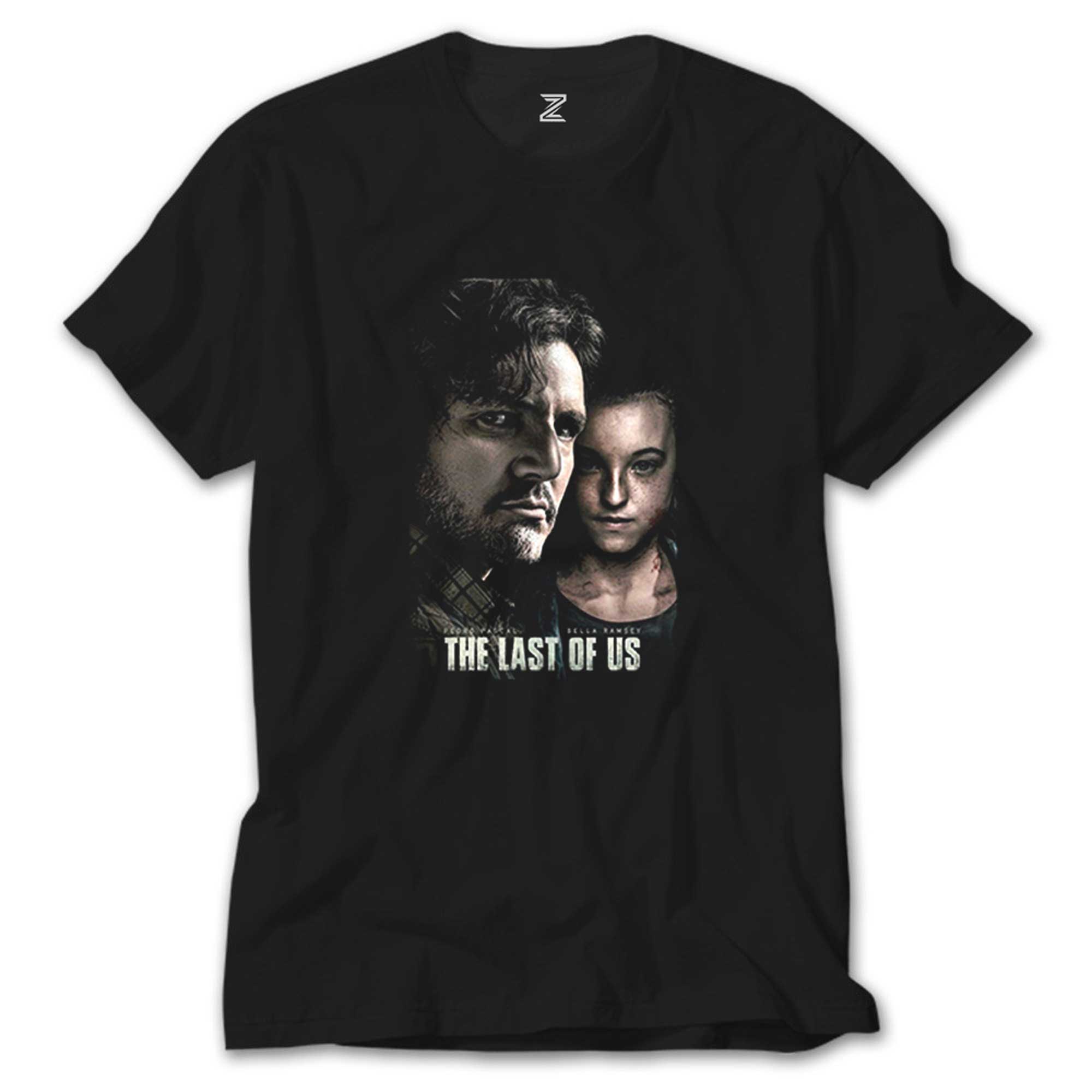 The Last Of Us Poster Siyah Tişört