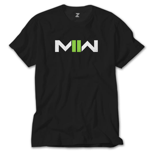 İndirimli Call Of Duty Modern Warfare II Logo Siyah Tişört